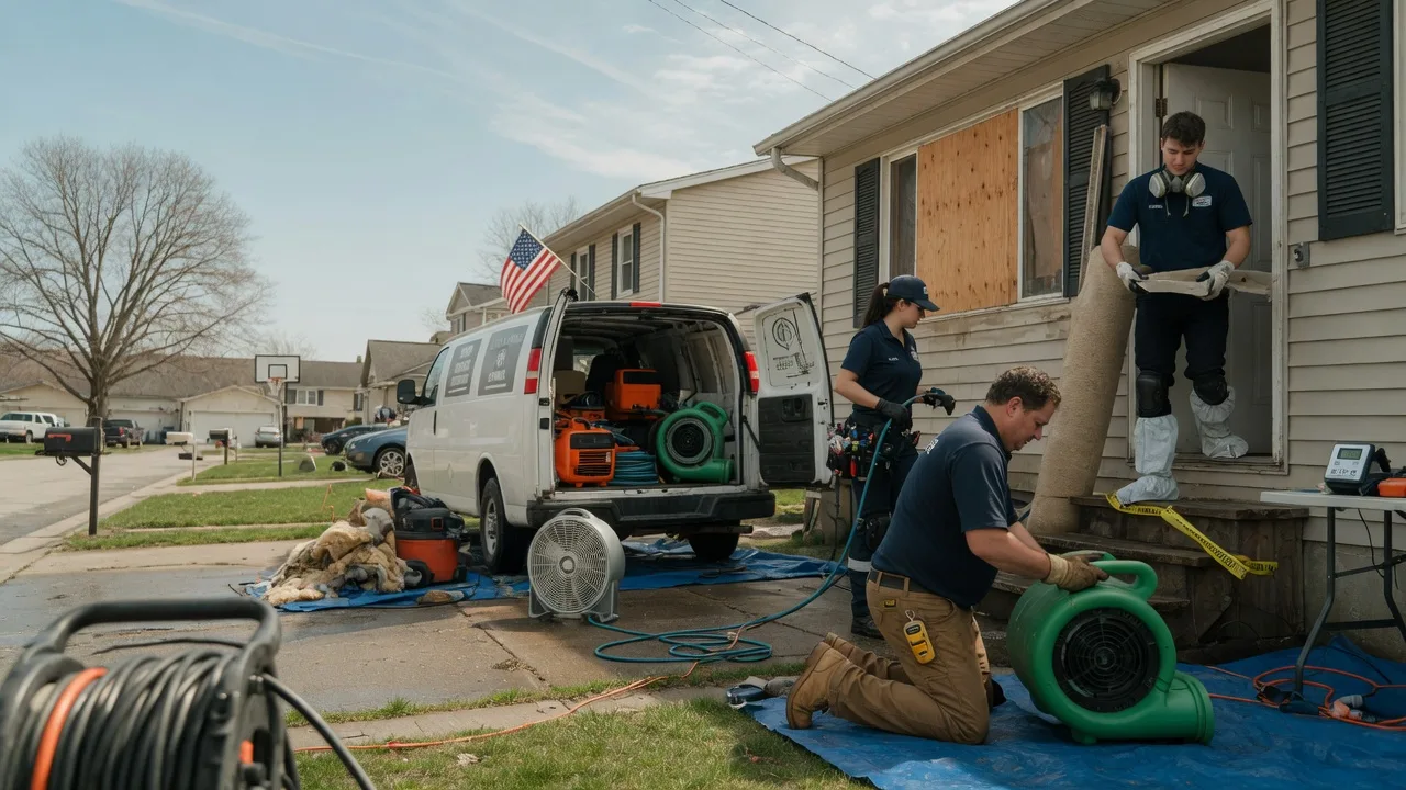 Water Damage Restoration in Celestine, IN near me